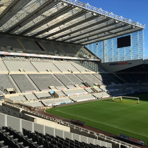 St James Park home of Newcastle Utd