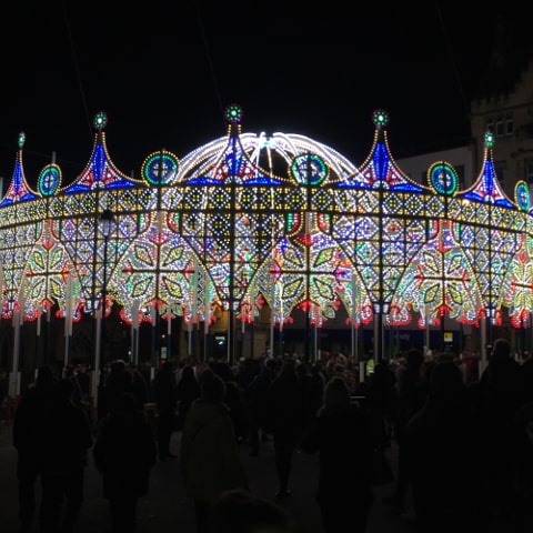 Durham Market Place at Lumiere 2017
