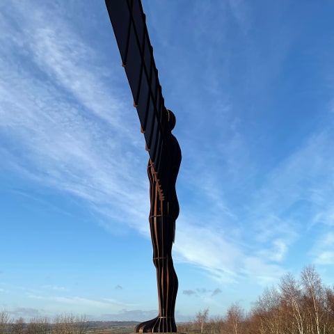 Footpath leading to the Angel