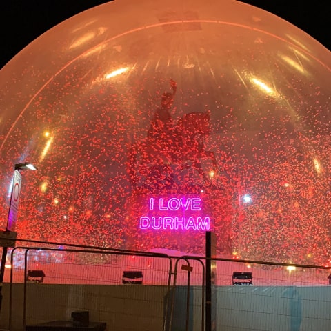 Durham Market Place at Lumiere 2019