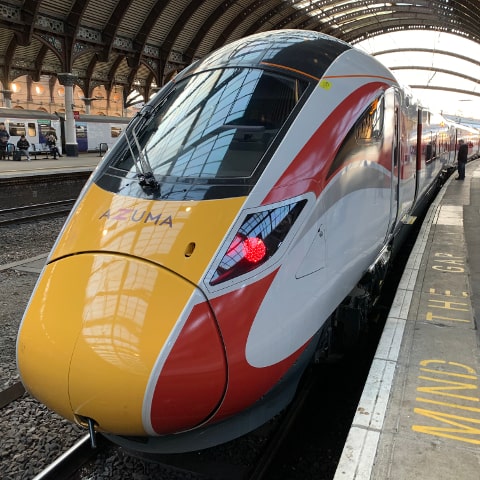 LNER Azuma train at York