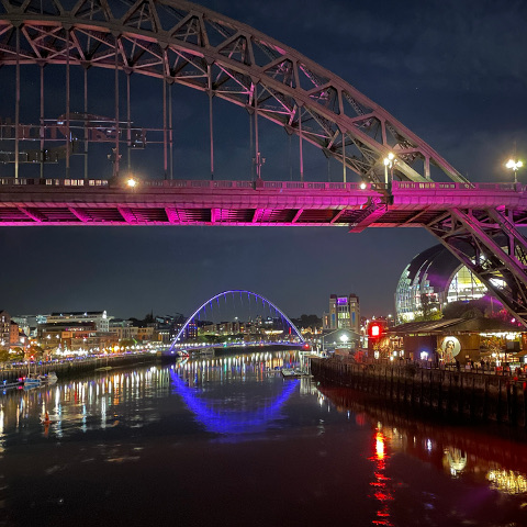 Tyne Bridge night shot